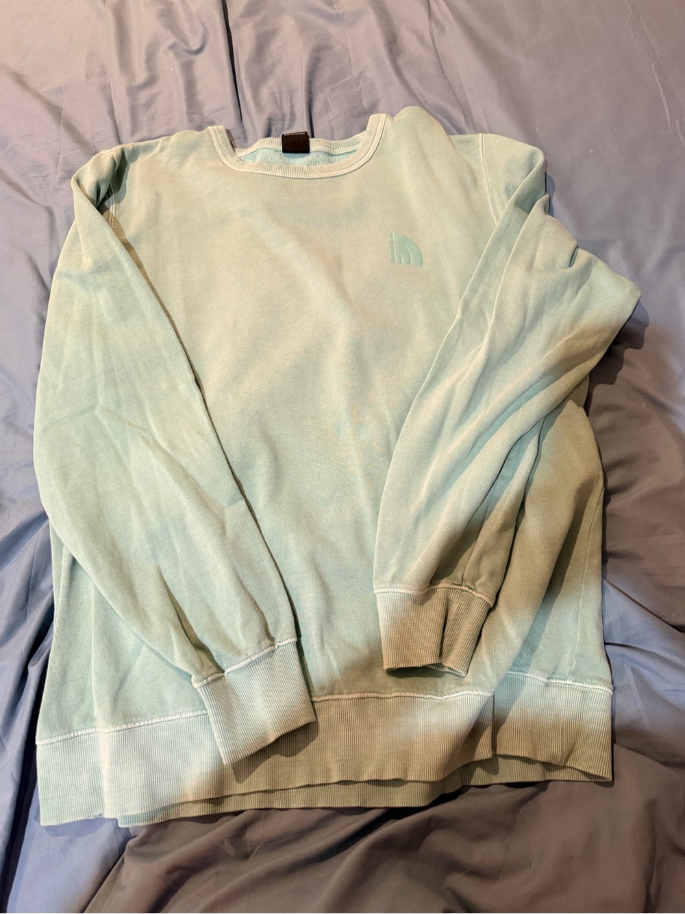 The North Face Light Mint Green Crew Sweatshirt
